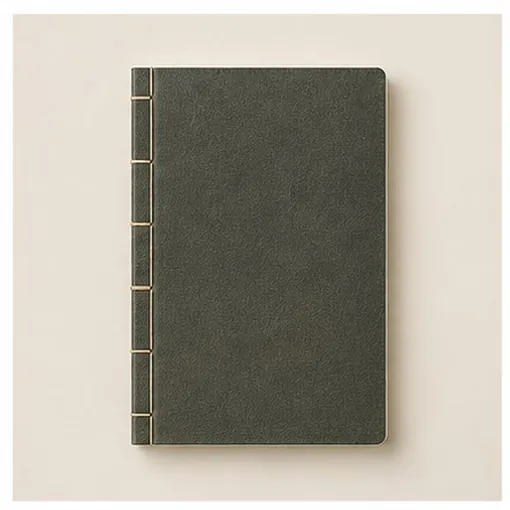 A5 Thread-Bound Notebook — Blank
